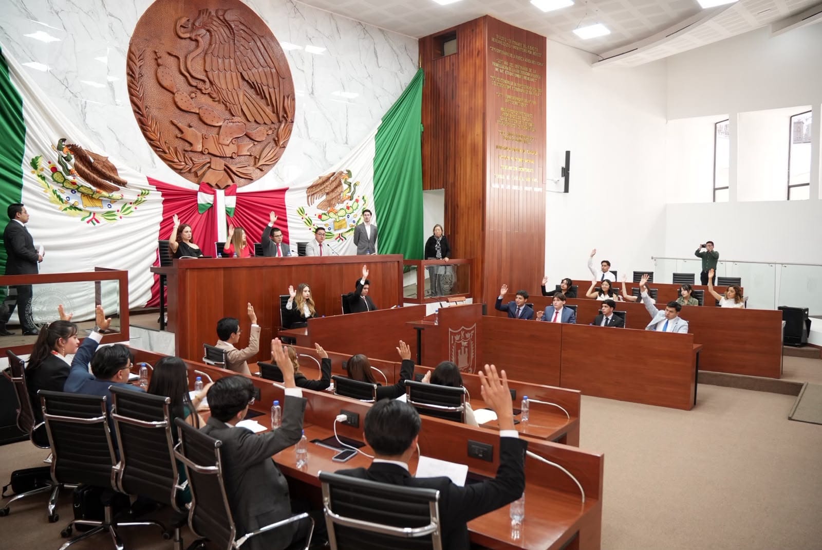 Celebra Congreso el XV Parlamento Juvenil  'Haciendo Intervenciones, Cambiando Realidades'